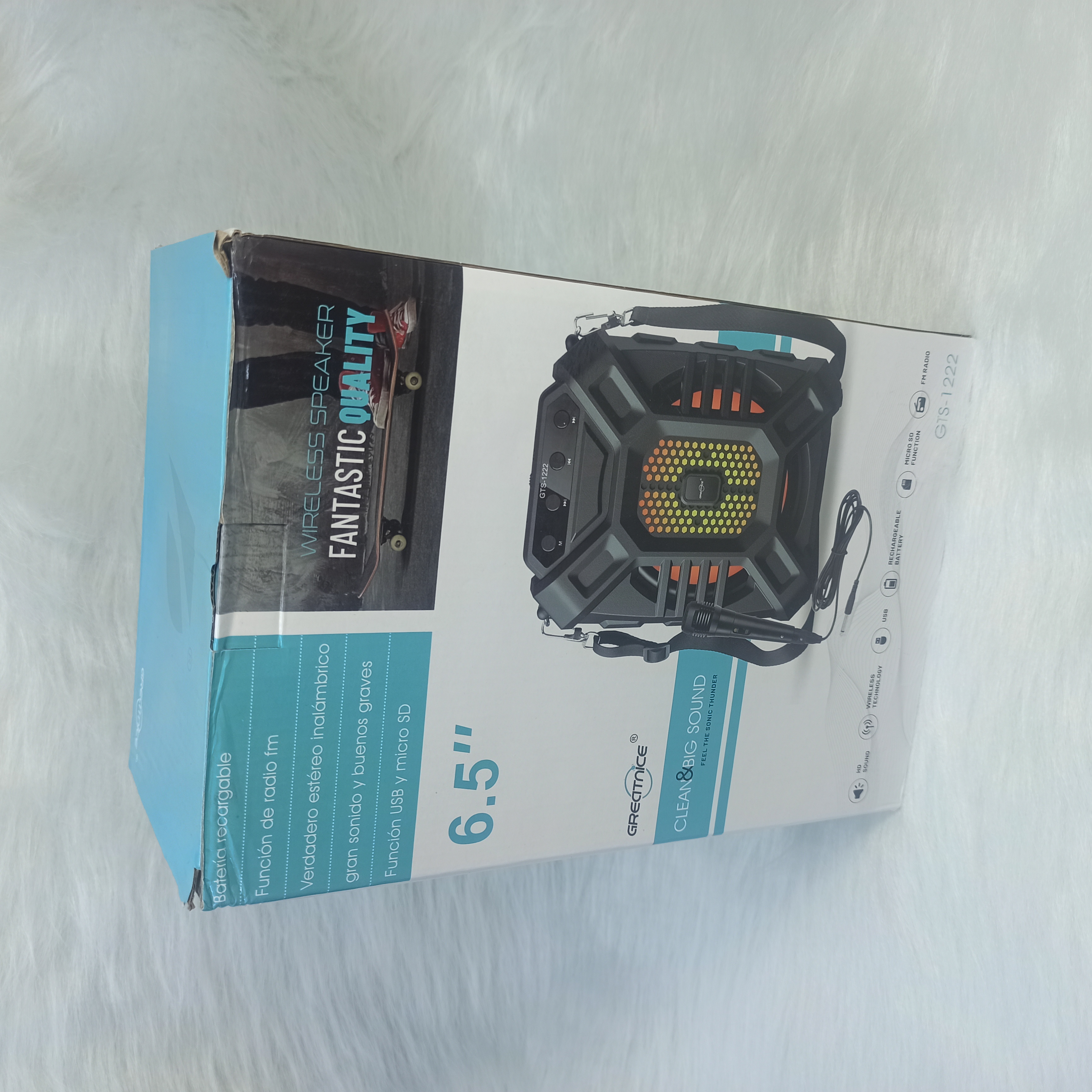 اسپیکر قابل حمل GTS-1222