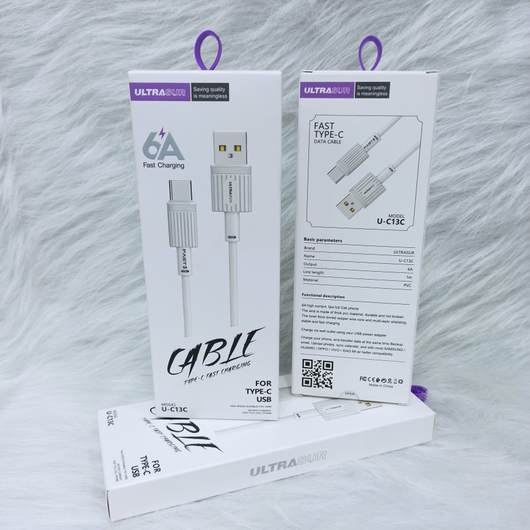 کابل تایپ سی مدل ULTRASUR U-C13C