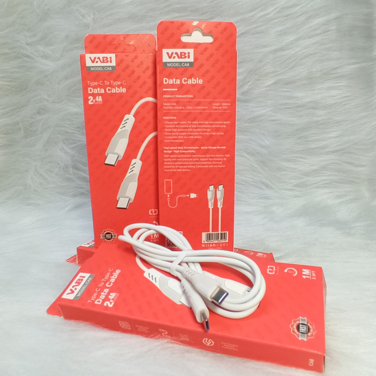 کابل Type-C به Type-C مدل CA8 برند VABI