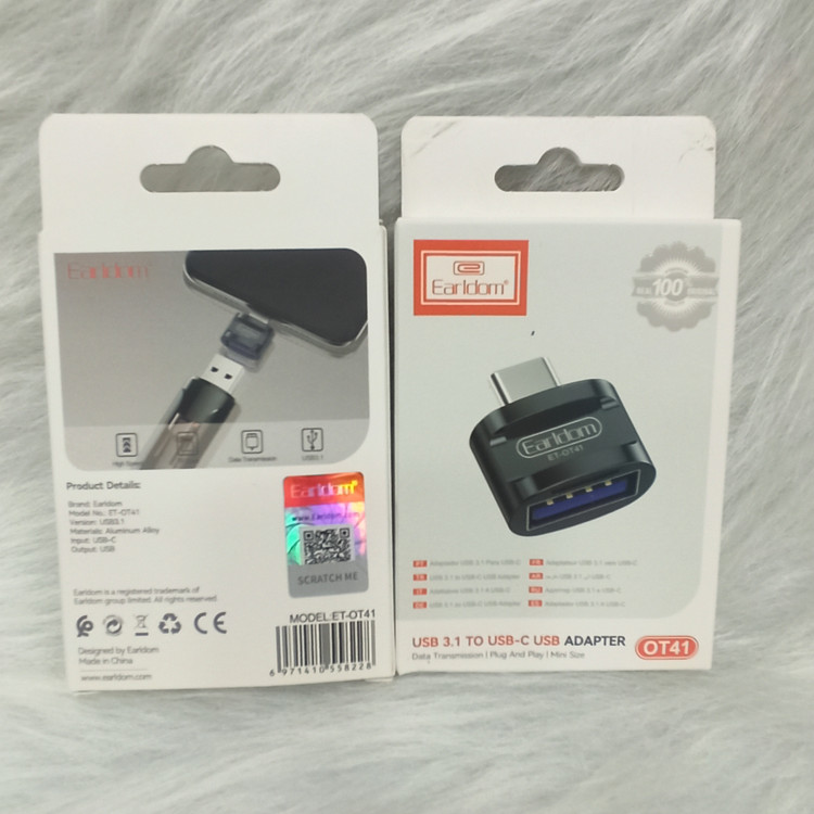 تبدیل USB OTG Type-C ارلدام مدل ET-OT41