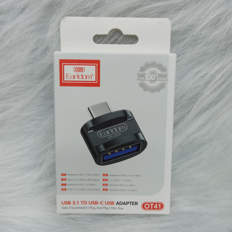 تبدیل USB OTG Type-C ارلدام مدل ET-OT41