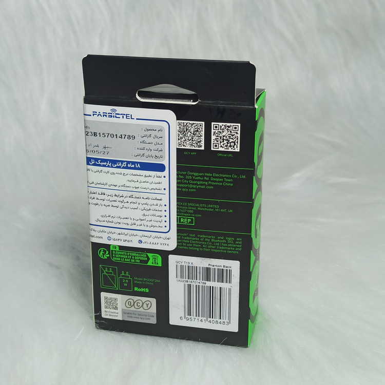 ایرپاد QCY T13X TWS هندزفری بلوتوثی دوتایی کیو سی وای مدل T13 X گارانتی دار