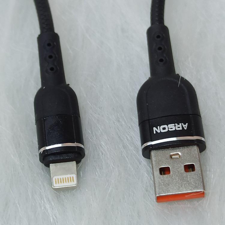 کابل تبدیل USB به لایتنینگ آرسون مدل AN A30 طول 30سانتی