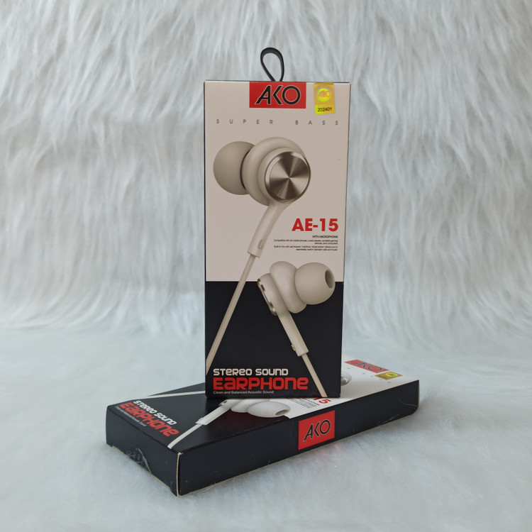 هندزفری سیمی آکو مدل AE-15