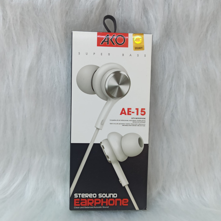 هندزفری سیمی آکو مدل AE-15